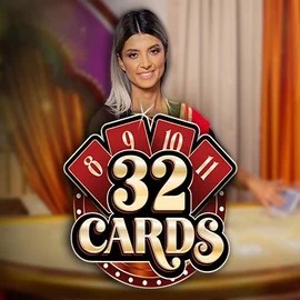 32 Cards by Ezugi, showcased at rabbitsreelcasino.se – game logo