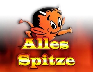 Alles Spitze Slot slot logo by Merkur Gaming at Rabbit Reel CasinoAlles Spitze Slot