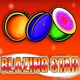 Logo of Blazing Star from Merkur Gaming at Rabbit Reel Casino