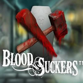 Logo of Blood Suckers from NetEnt at Rabbit Reel Casino