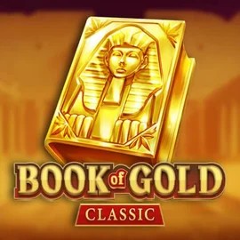 Logo of Book of Gold Classic from Playson at Rabbit Reel Casino