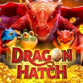 Logo of Dragon Hatch from PG Soft at Rabbit Reel Casino