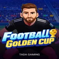 Logo of Football Golden Cup Slot from TaDa Gaming at Rabbit Reel Casino