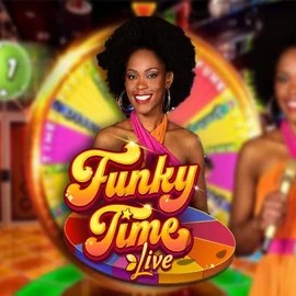 Funky Time game by Evolution – logo hosted on Rabbit Reel Casino
