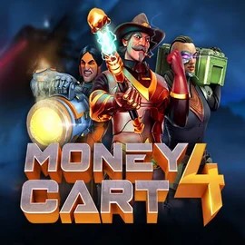 Money Cart 4 slot logo by Relax Gaming at Rabbit Reel CasinoMoney Cart 4