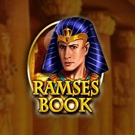 Logo of Ramses Book Deluxe from Gamomat at Rabbit Reel Casino