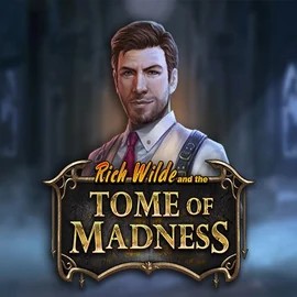Tome of Madness slot logo by Play'n GO at Rabbit Reel CasinoTome of Madness