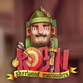 Logo of Robin Sherwood Marauders from Yggdrasil at Rabbit Reel Casino