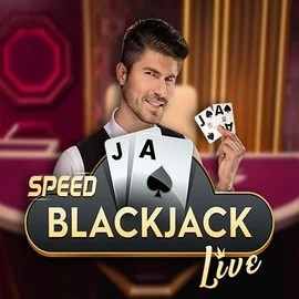 Live Casino logo of Speed Blackjack from Pragmatic Play at Rabbit Reel Casino
